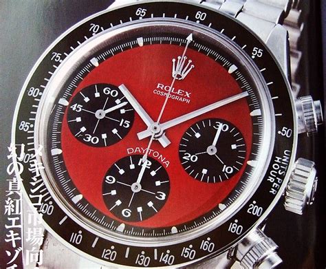 rolex daytona ferrari red